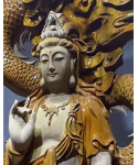 Double Dragon Guanyin Bodhisattva