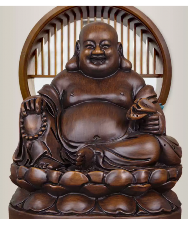 Offering the Laughing Buddha